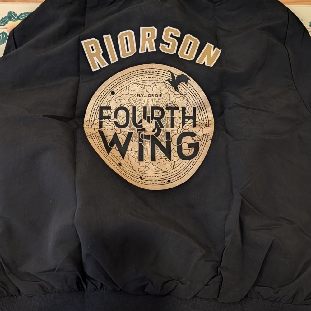 NWT Fourth Wing Red Sox Black Jacket Fenway Event Size XL